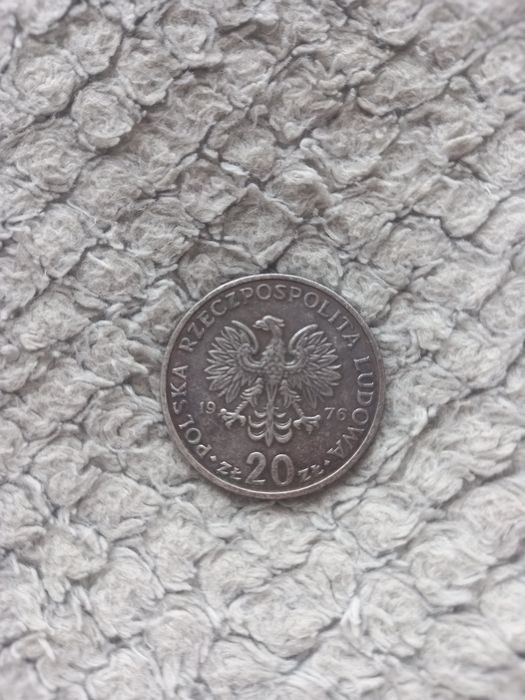 Marceli Nowotko 1976 r -moneta bez znaku mennicy. Unikat