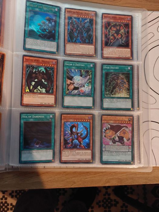 Coleção Yu-Gi-Oh +100 cartas + Binder | Cartas Raras + Deuses Egípcios