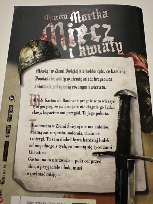 Ksiażka Miecz i kwiaty
