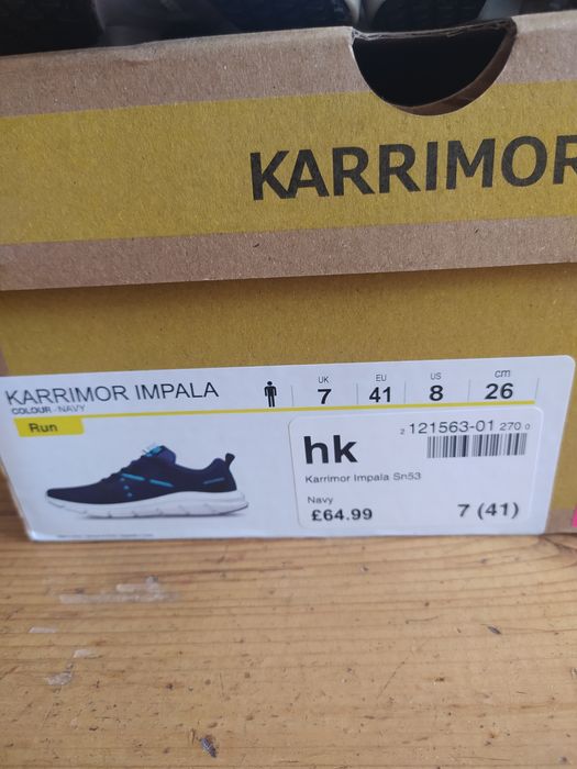 Кросівки Karrimor impala run, p. 41
Ціна 1500 грн.
