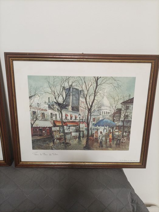 Quatro quadros de paris