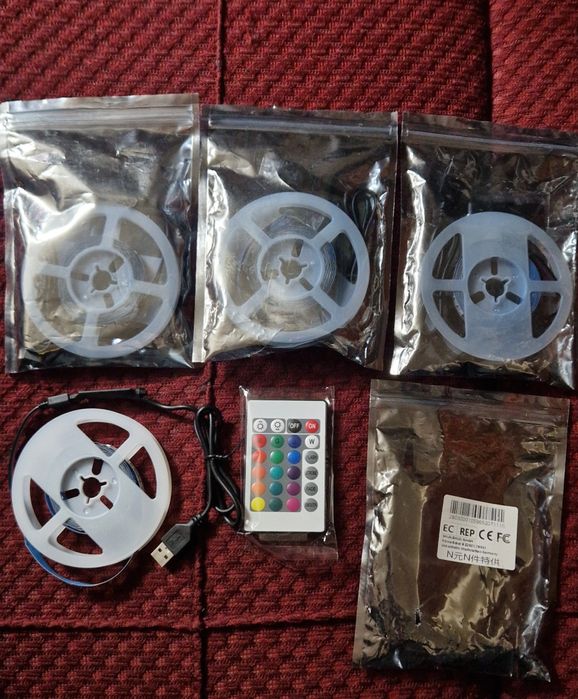 Светодиодная RGB лента ( 1 лотом 4шт)