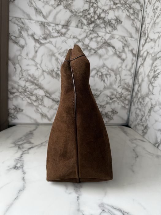 Torebka Gucci Softbit Suede Brown