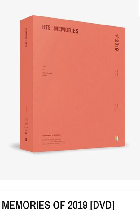 BTS Memories of 2019 DVD