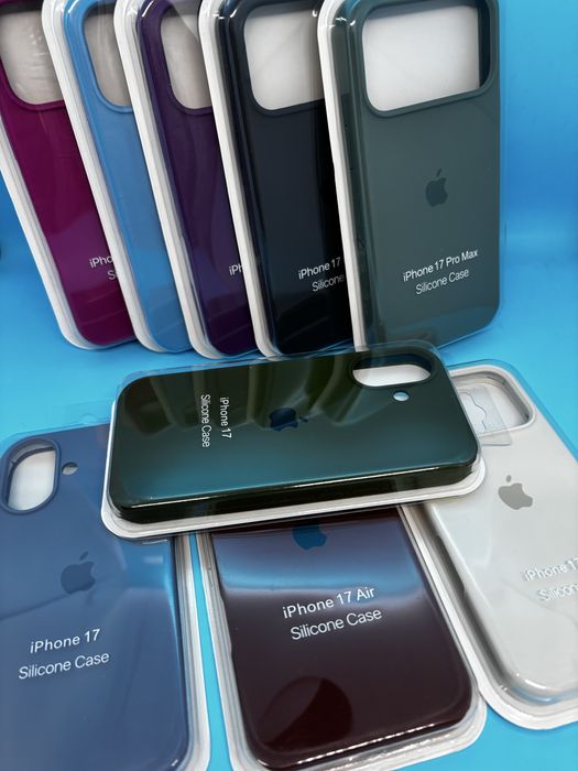 Чохли на айфон 17, 17 air, 17 про, 17 pro max