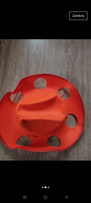 Kostium przebranie strój kapelusz