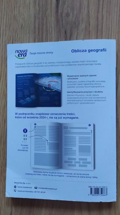 Oblicza geografii 4 zakres rozszerzony Nowa Era