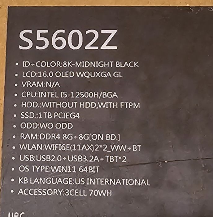 ASUS VIVOBOOK S16X продам ноут на запчастини