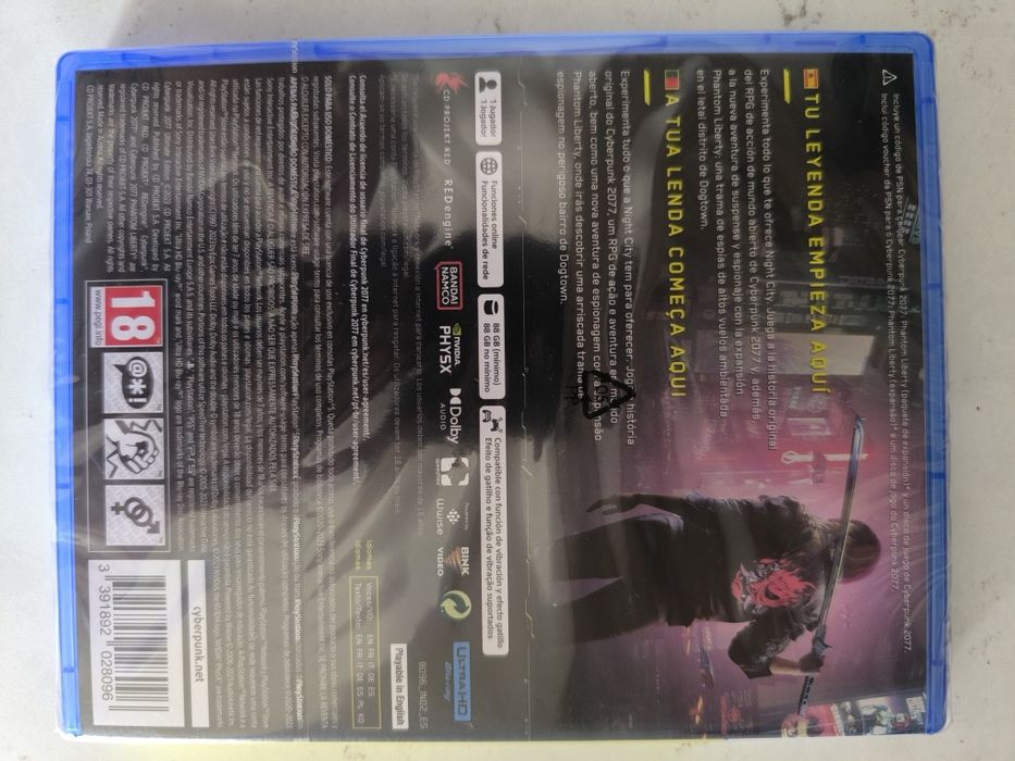 Cyberpunk 2077 - Ultimate Edition PS5 Selado