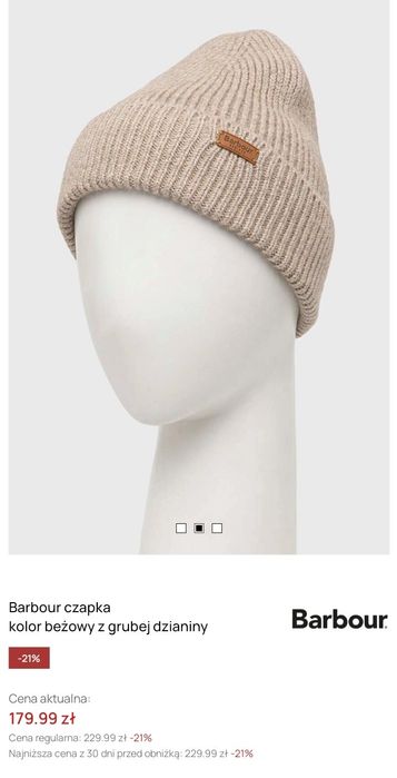 Damska czapka Barbour