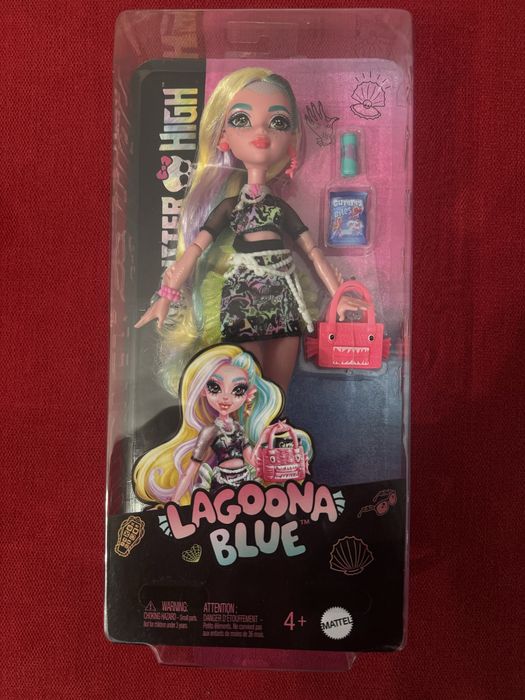 Lalka Monster High Lagoona Blue G3 Day Out NIB