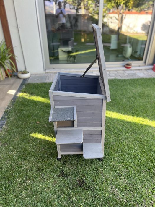 Casa para Gatos em madeira