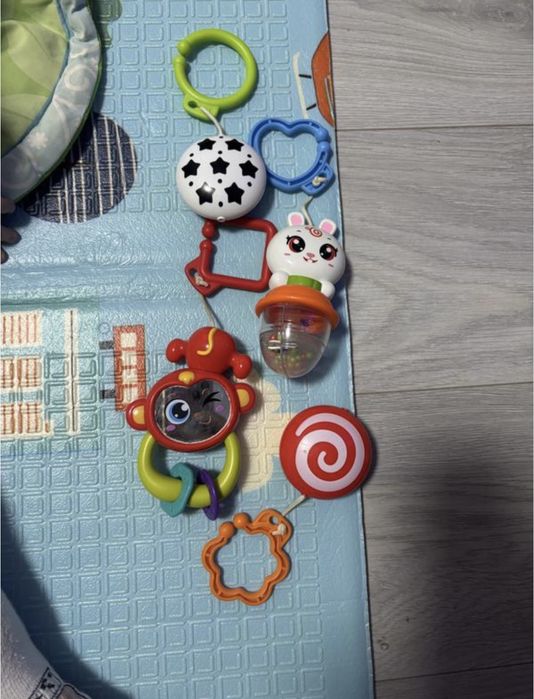 Розвиваючий килимок з музичною панеллю  hola toys поляна казок