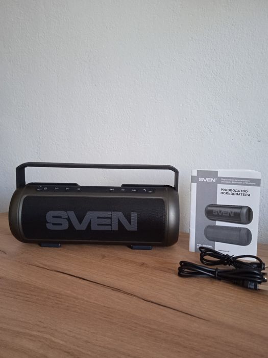 Sven-250bl бездротова bluetooth аудіоклонка