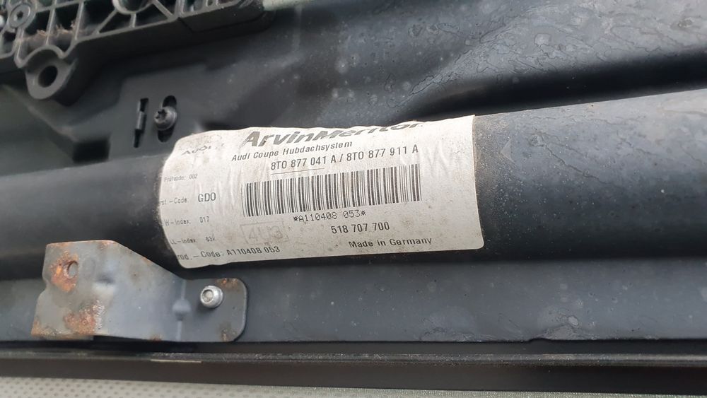 Tejadilho AUDI A5 (8T3)