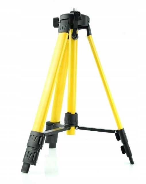 Laser Krzyżowy Poziomica Laserowa 4D+Statyw 118CM Samopoziomująca HIT
