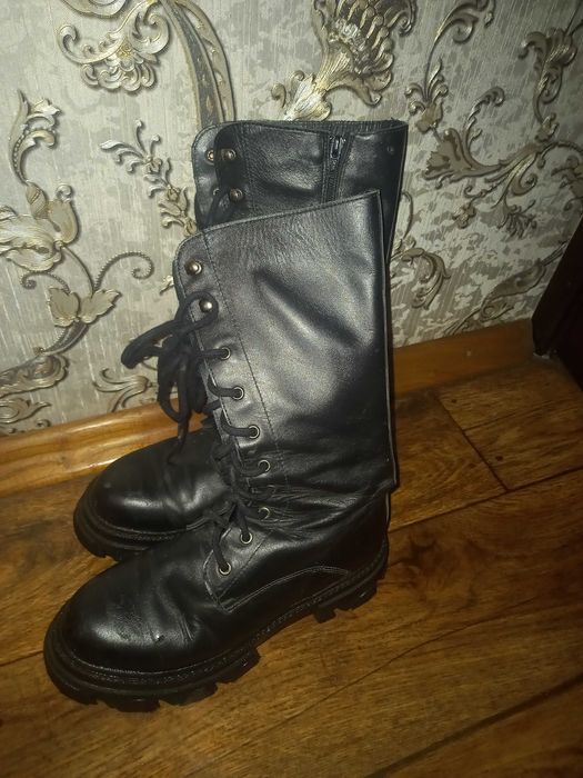 Продам сапоги натуральна шкіра