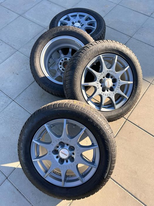 felgi BMW speedline corse sl2 7jx16h2 z oponami dunlop