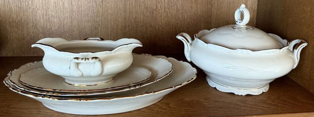 Антикварний німецький столовий сервіз Schirnding BAVARIA 1940-1960 рок