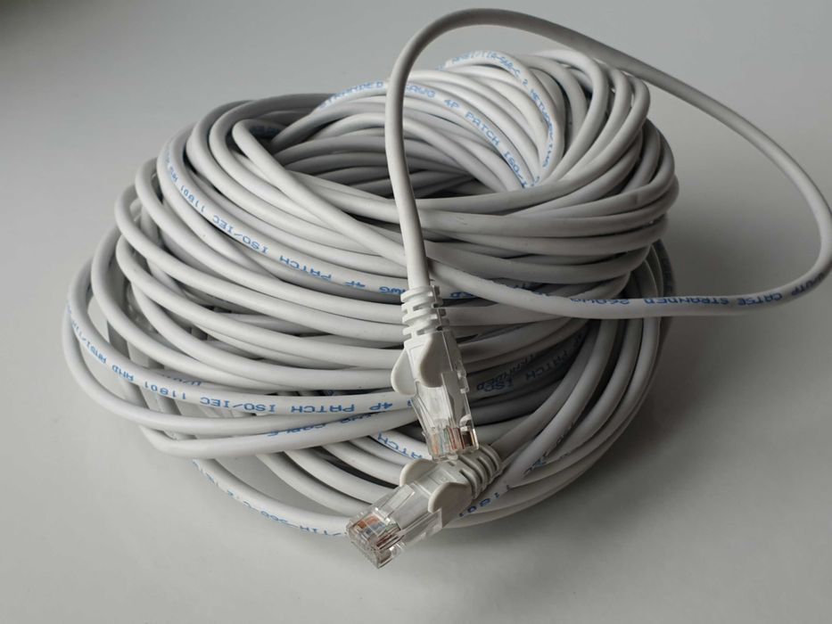 Патч-корд литий кабель UTP CAT 5Е Stranded , внутрішній  мідь,  30 м