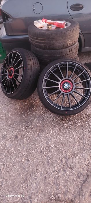 4 X Jantes BMW 216d f44 com pneus novos 225/35ZR19