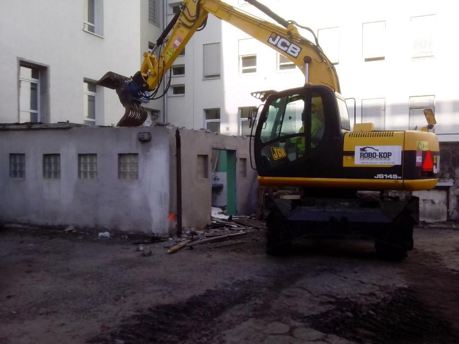 koparka z młotem Śląskie  Katowice Będzin  Sosnowiec Dąbrowa Górnicza