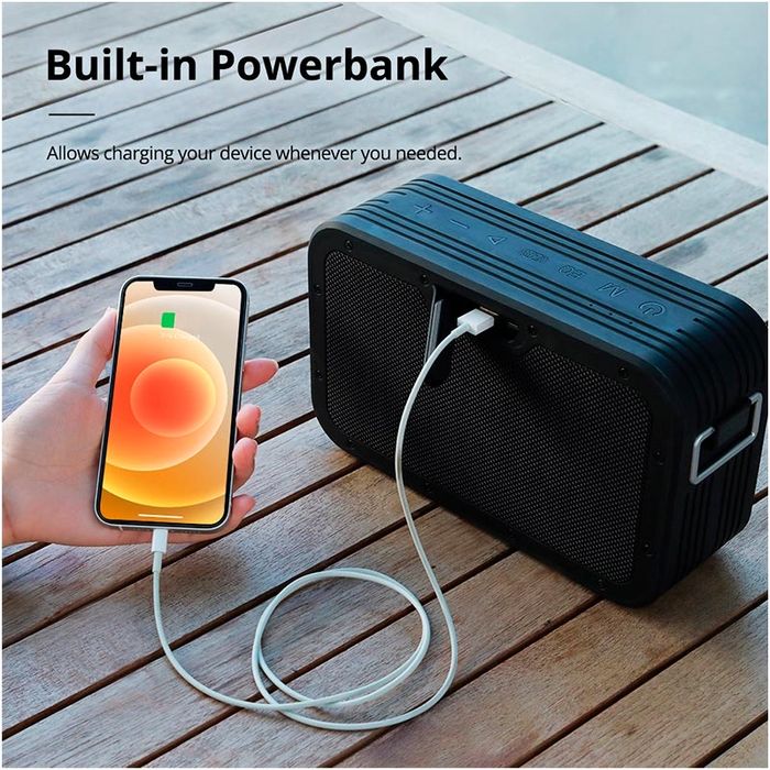 Колонка Tronsmart Force Max IPX6 80W портативная акустика jbl marshal