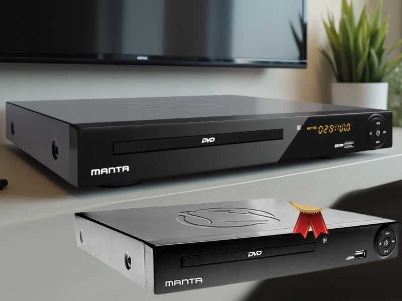 DVD CD Player HDMI EURO USB MP3 Full HD Pilot Odtwarzacz Wideo