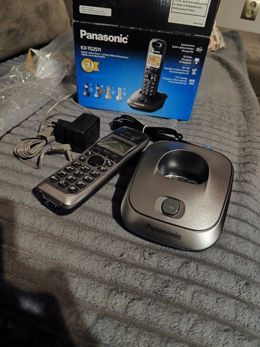 Telefon bezprzewodowy Panasonic KX-TG2511 PL MENU