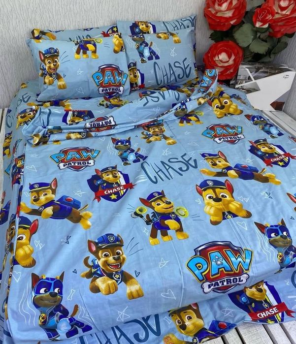 Постіль Щенячий патруль в асортименті. Бязь (бавовна)