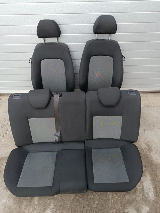 FOTELE PRZÓD TYŁ WNĘTRZE SEAT IBIZA IV 6J 3 DRZWI