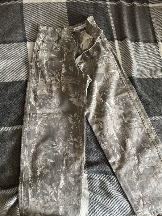 Джинси Bershka з принтом