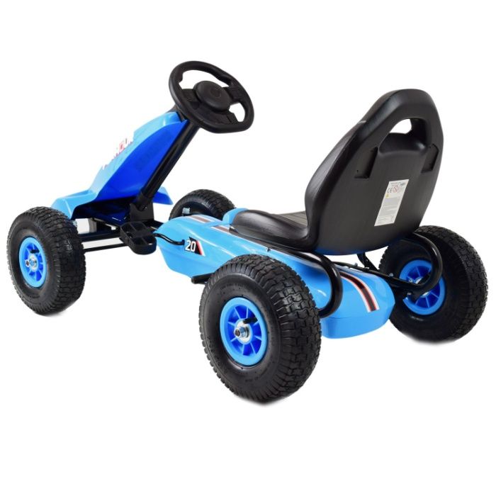 Najnowszy GOKART Na pedały, KOŁA POMPOWANE, hamulec G203