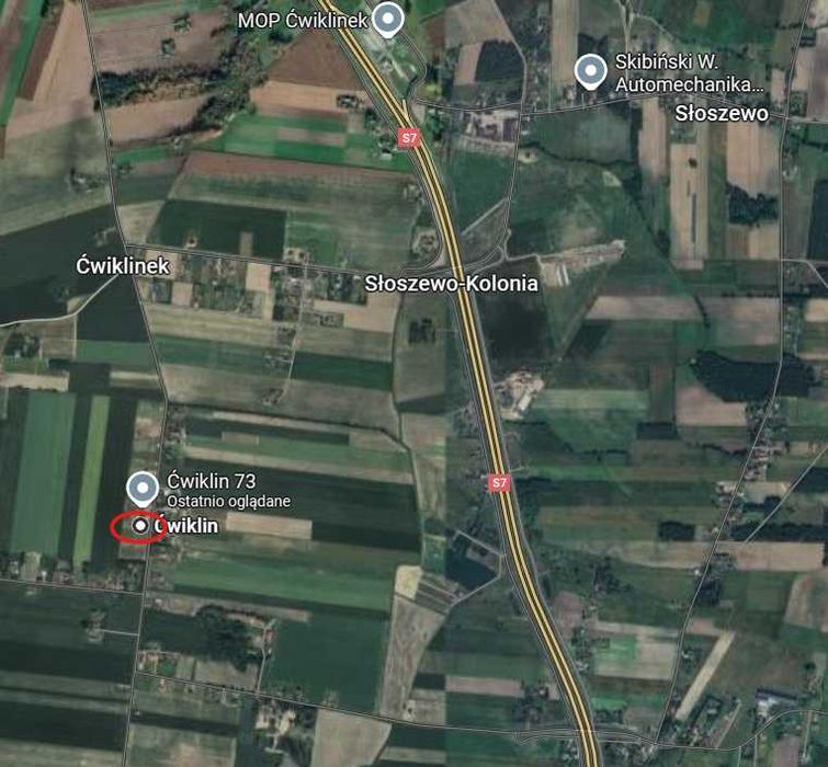 Działka 3001 m2 Ćwiklin k. Płońska