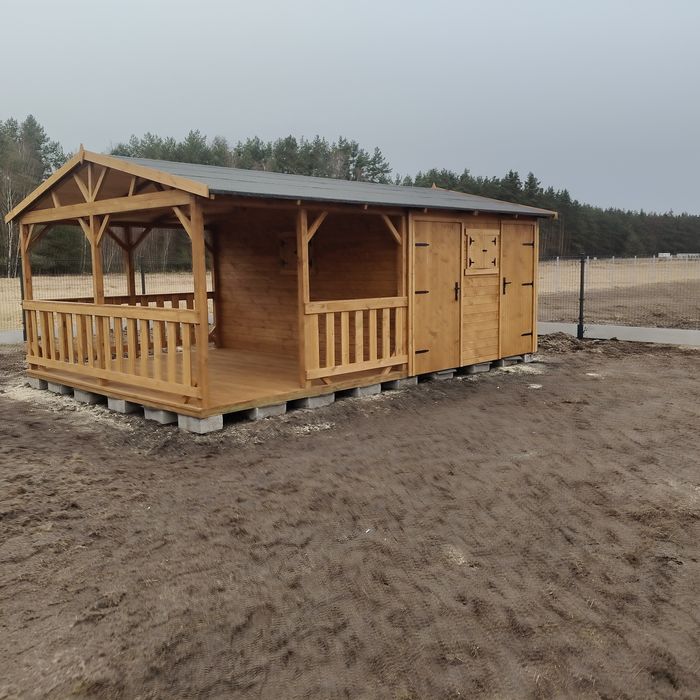 Domek ogrodowy narzędziowy 6x4