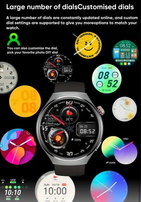 SmartWatch Compativel com IOS e Android