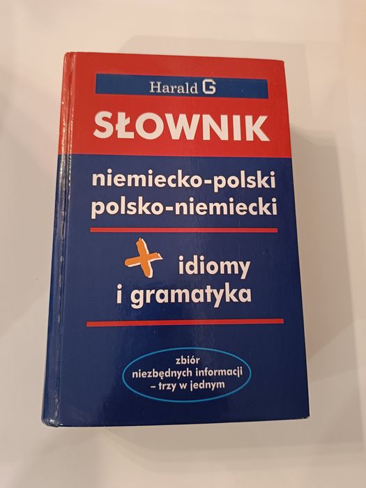 Słownik polsko -niemiecki, idiomy, gramatyka