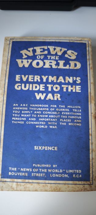 Livro everyman's guide to the war