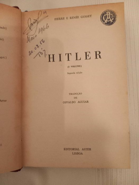 HITLER - Pierre et Renée Gosset