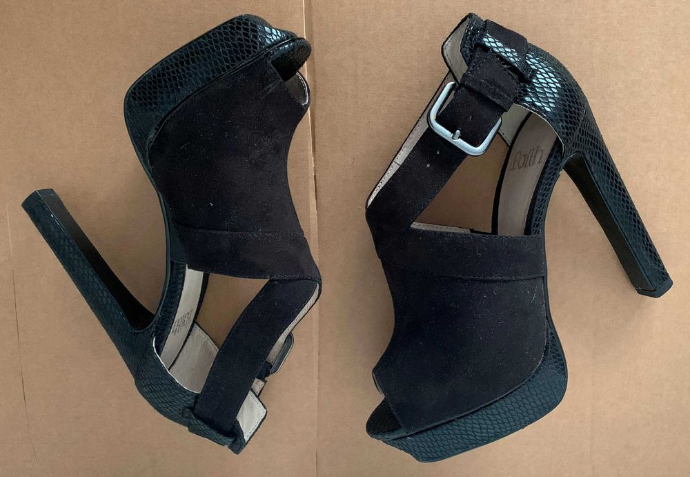 super wygodne czarne buty FAITH rozm.37