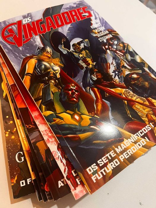 Banda Desenhada "Vingadores Marvel"