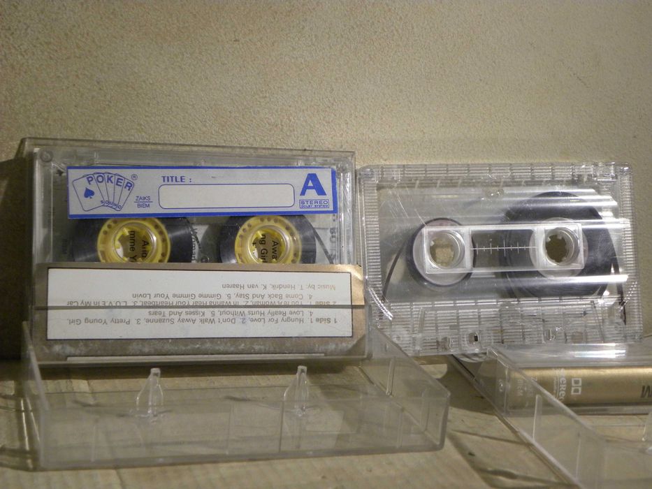 6 Kaset magnetofonowych bad boys blue enigma blue system sommer '90
