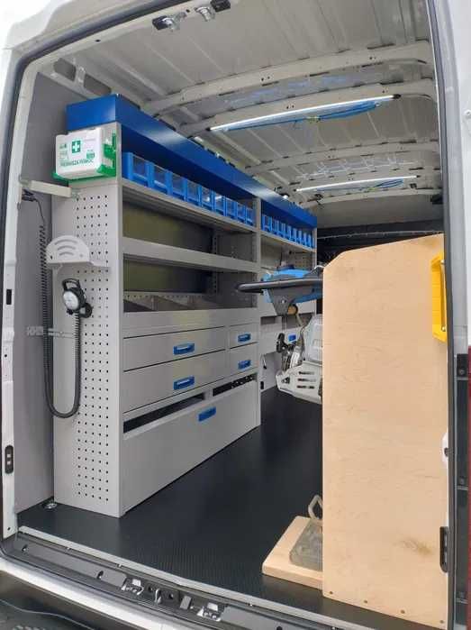 Zabudowa warsztatowa, serwisowa Master, Ducato, Sprinter, Crafter, TGE