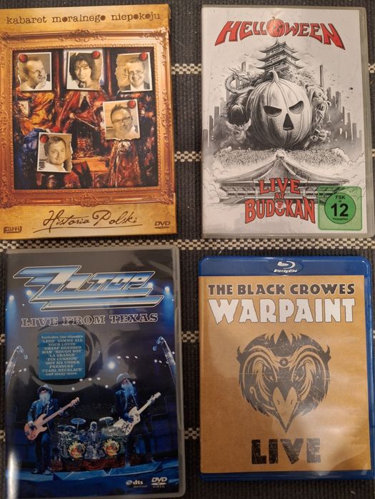 Oryginalne filmy DVD, kabarety i koncerty