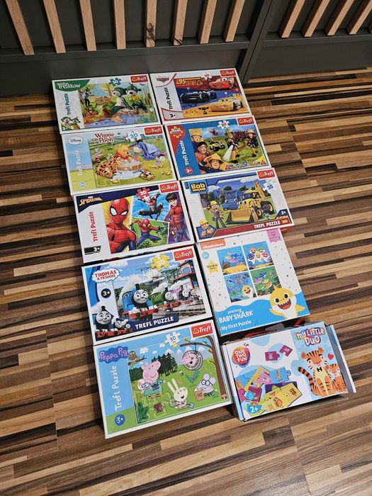 Puzzle 10 opakowan Trefl