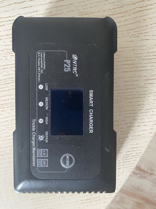 Зарядний пристрій HTRC P25 25A 12V/24V для AGM GEL LiFePO4