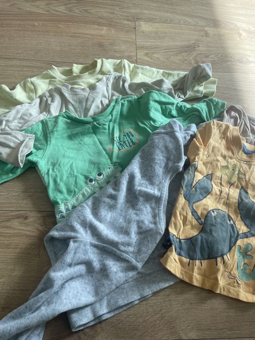 Ubrania dla chlopca 74-80