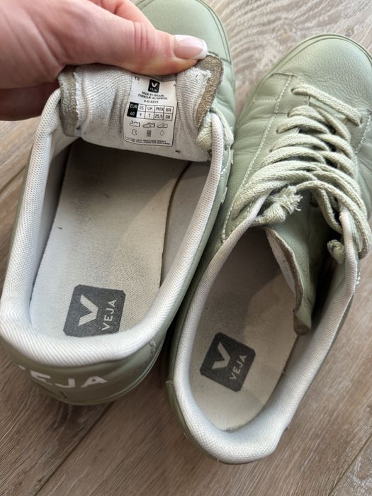 Кеди VEJA кросівки шкіра