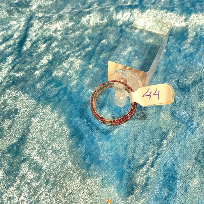 Anel aliança prata banho ouro T,18 /Outros anúncios abaixo