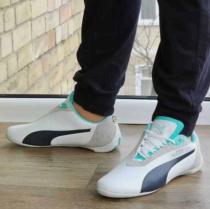 Мужские кроссовки Puma белые мужские Пума